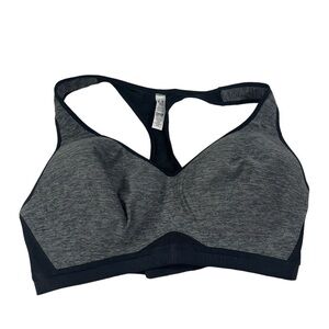 Under Armour 36D sports bra heat gear grey compression